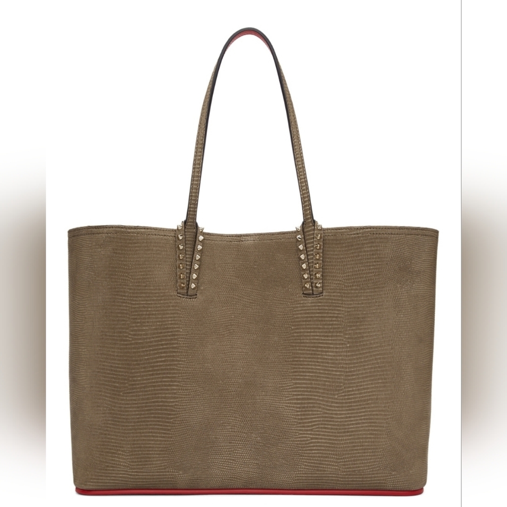 CHRISTIAN LOUBOUTIN Cabata Nubuck Tote